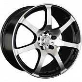 LS 789 7.5x17 5*114.3 ET40 DIA73.1 BKF Литой