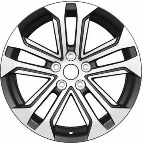 Khomen KHW 1803 7x18 5*114.3 ET50 DIA54.1 Black Литой
