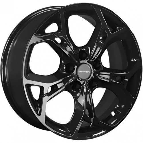 Khomen KHW 1702 7x17 5*110 ET46 DIA63.3 Black Литой