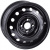Trebl X40001 6x16 4*100 ET52 DIA54.1 Black Штампованный