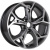 Khomen KHW 1702 7x17 5*110 ET46 DIA63.3 Black Литой