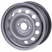ТЗСК Chevrolet Niva 6x15 5*139.7 ET40 DIA98.5 Silver Штампованный